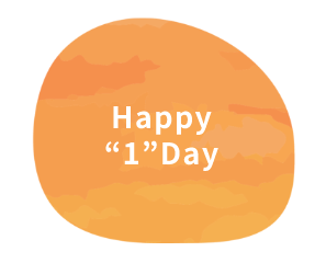 Happy “1”Day